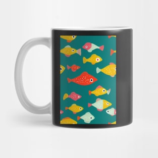 Fish pattern, a perfect gift for Anglers, Fisherman or any Nature Lover #6 Mug